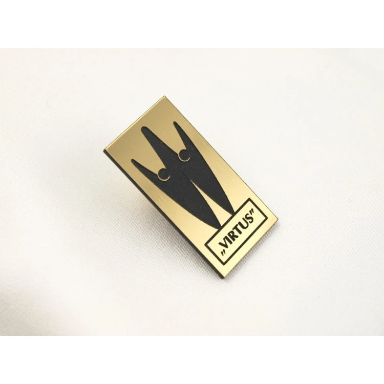 Mini Pins/Badges with Your Logo - Laser Engraving - PS011