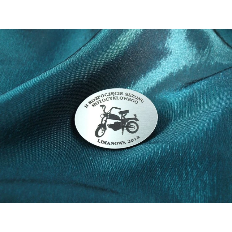 Mini Pins/Badges with Your Logo - Laser Engraving - PS011