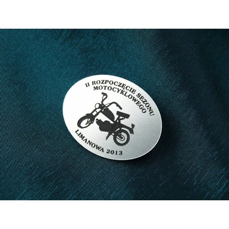 Mini Pins/Badges with Your Logo - Laser Engraving - PS011