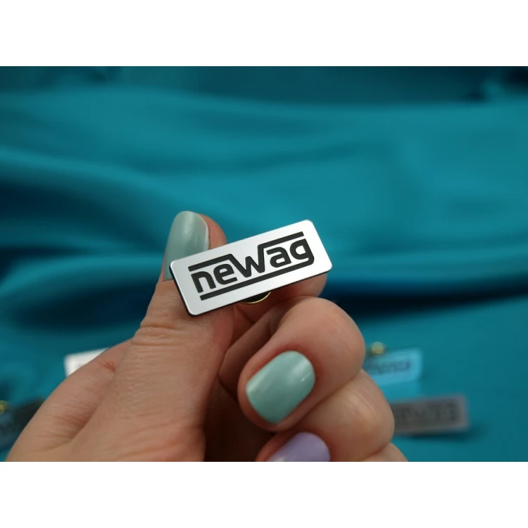 Mini Pins/Badges with Your Logo - Laser Engraving - PS011