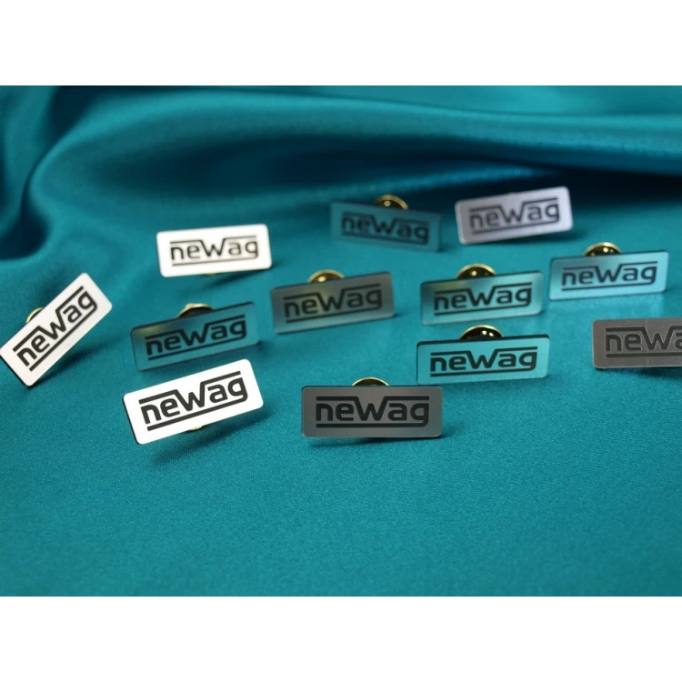 Mini Pins/Badges with Your Logo - Laser Engraving - PS011