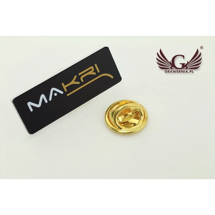 Mini Pins/Badges with Your Logo - UV Color Print - PS009