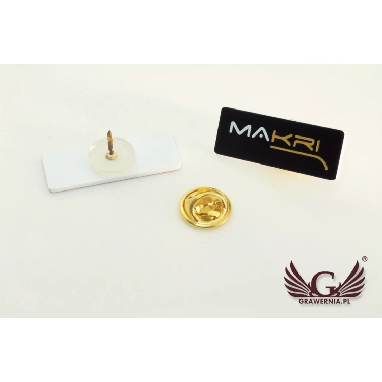 Mini Pins/Badges with Your Logo - UV Color Print - PS009