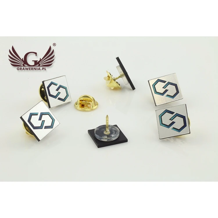 Mini Pins/Badges with Your Logo - UV Color Print - PS010