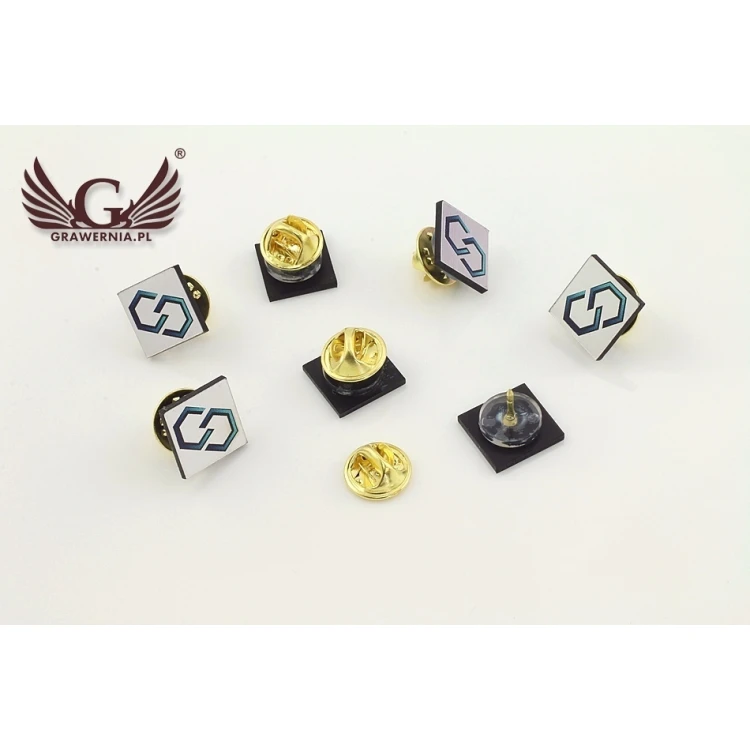 Mini Pins/Badges with Your Logo - UV Color Print - PS010