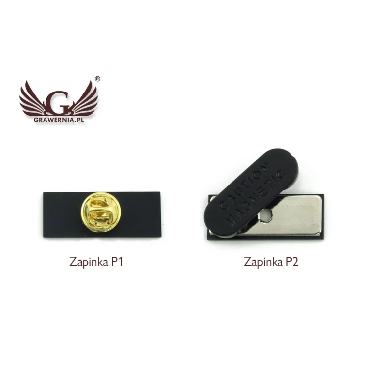 Mini Pins/Badges with Your Logo - UV Color Print - Size 35x14mm - PS012