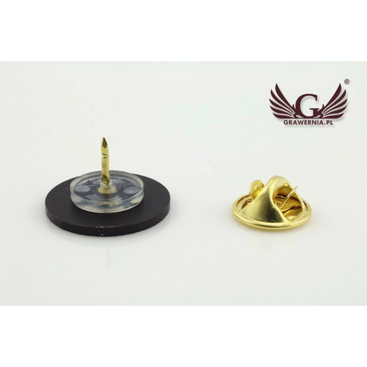 Mini Pins/Badges with Your Logo - UV Color Print - 19mm Diameter - PS013