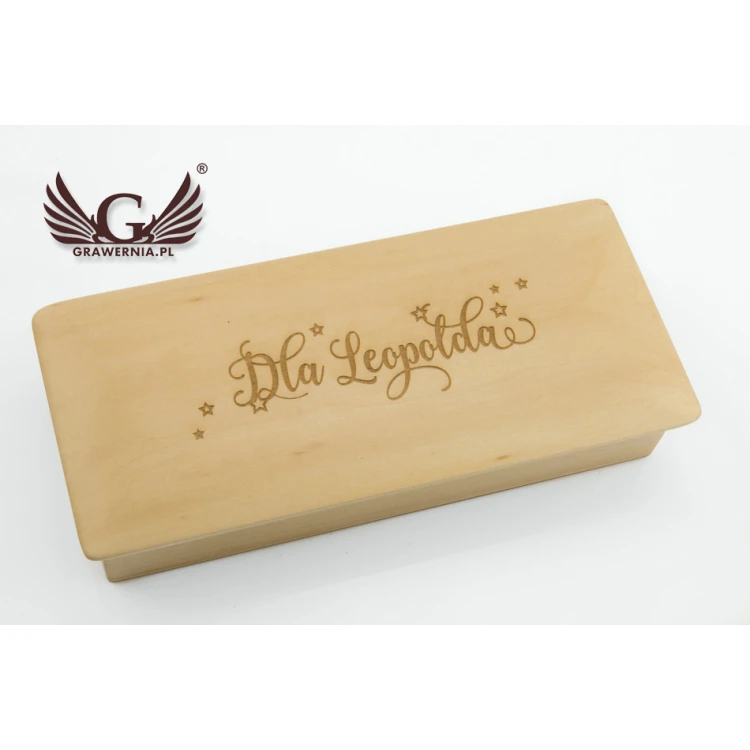 Wooden Box Case with Any Dedication - KAS01