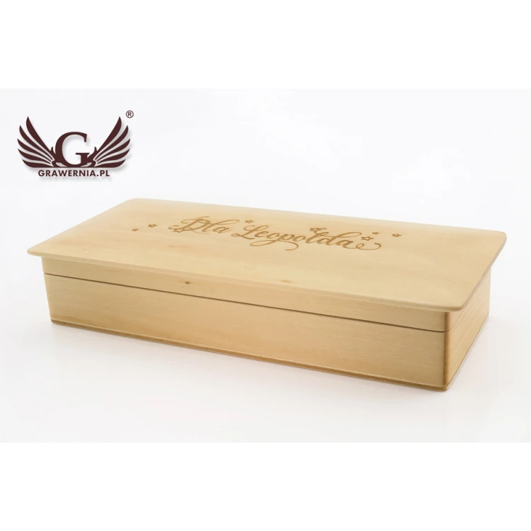 Wooden Box Case with Any Dedication - KAS01