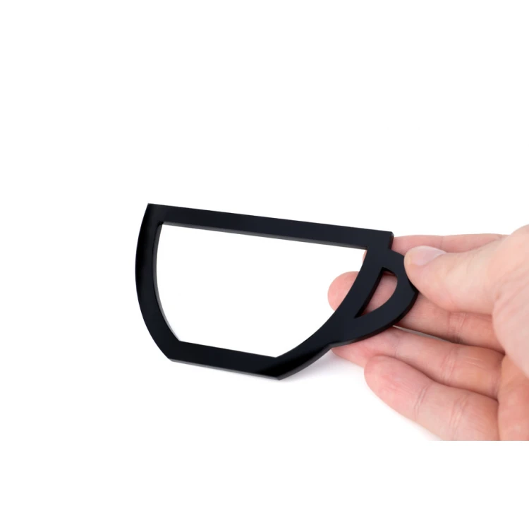 Gastronomic Point - Plexi Pictogram - Black Acrylic 3mm - TAB410