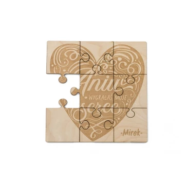 Valentine's Wooden Puzzle - Love Confession - Valentine's Day PZD005