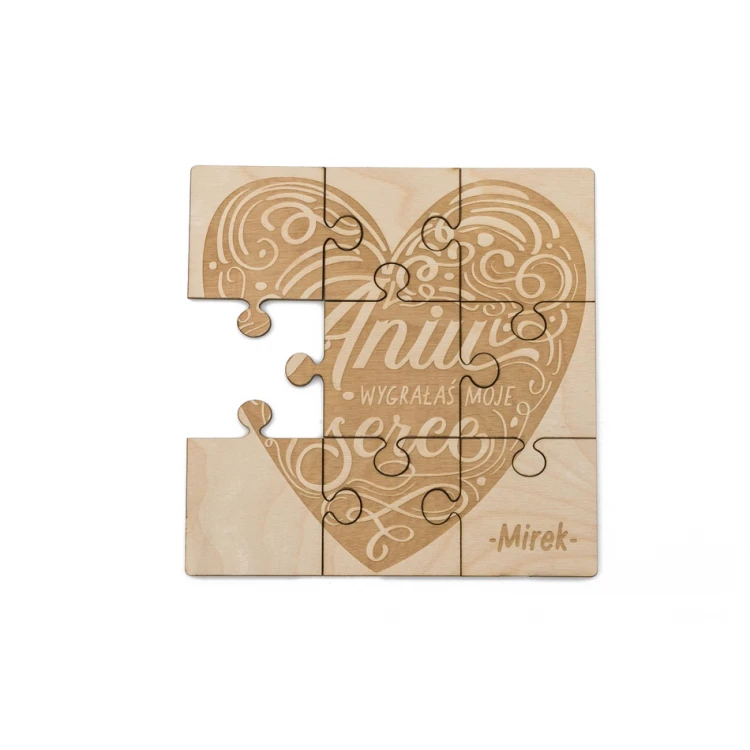Valentine's Wooden Puzzle - Love Confession - Valentine's Day PZD005