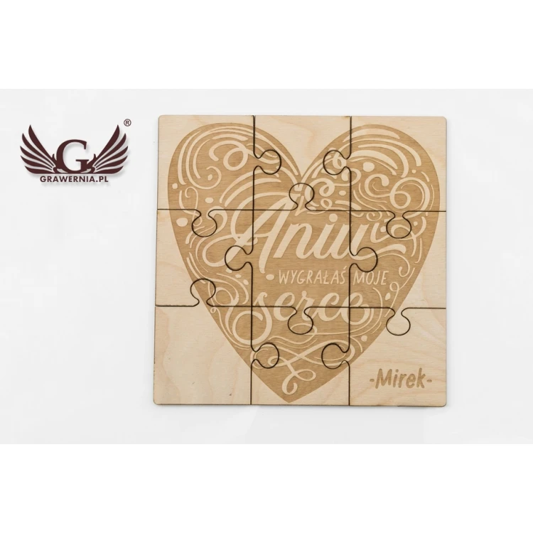 Valentine's Wooden Puzzle - Love Confession - Valentine's Day PZD005