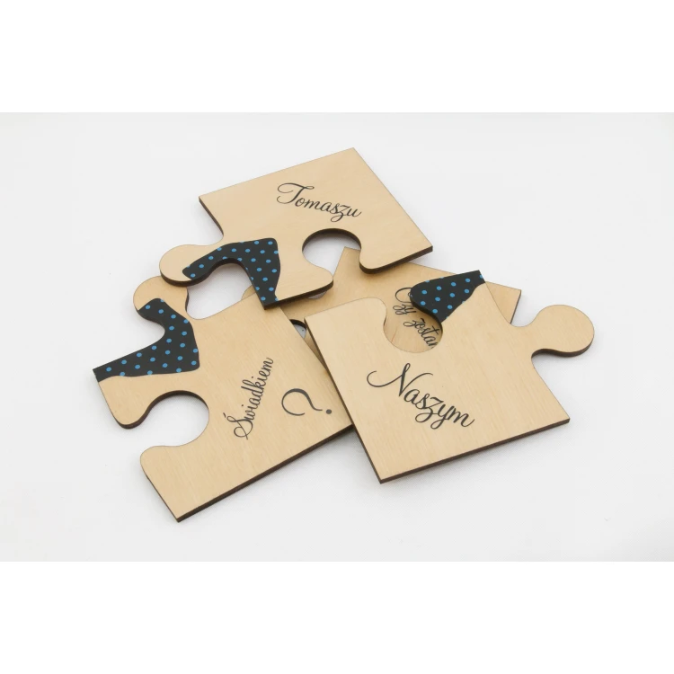 Puzzle - Wedding Invitations for Witnesses - UV Digital Print - ZAP014