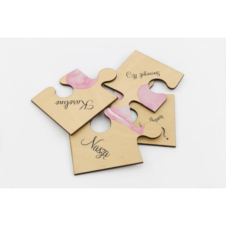 Puzzle - Wedding Invitations for Witnesses - UV Digital Print - ZAP012