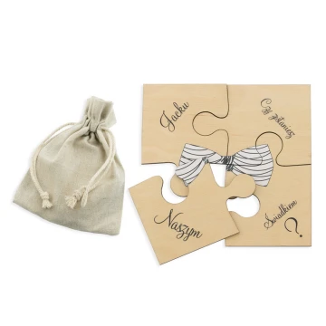 Puzzle - Wedding Invitations for Witnesses - UV Digital Print - ZAP013