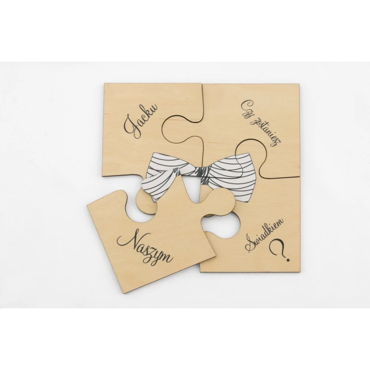 Puzzle - Wedding Invitations for Witnesses - UV Digital Print - ZAP013