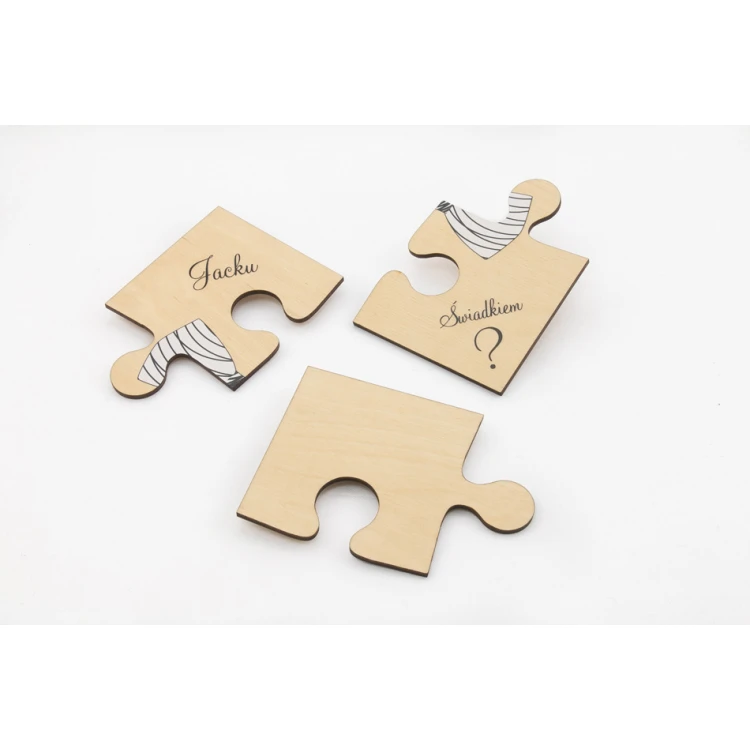 Puzzle - Wedding Invitations for Witnesses - UV Digital Print - ZAP013