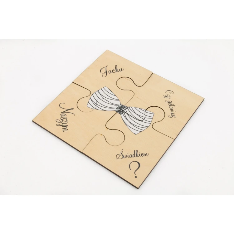 Puzzle - Wedding Invitations for Witnesses - UV Digital Print - ZAP013