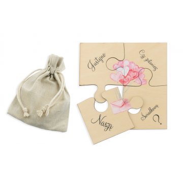 Puzzle - Wedding Invitations for Witnesses - UV Digital Print - ZAP011