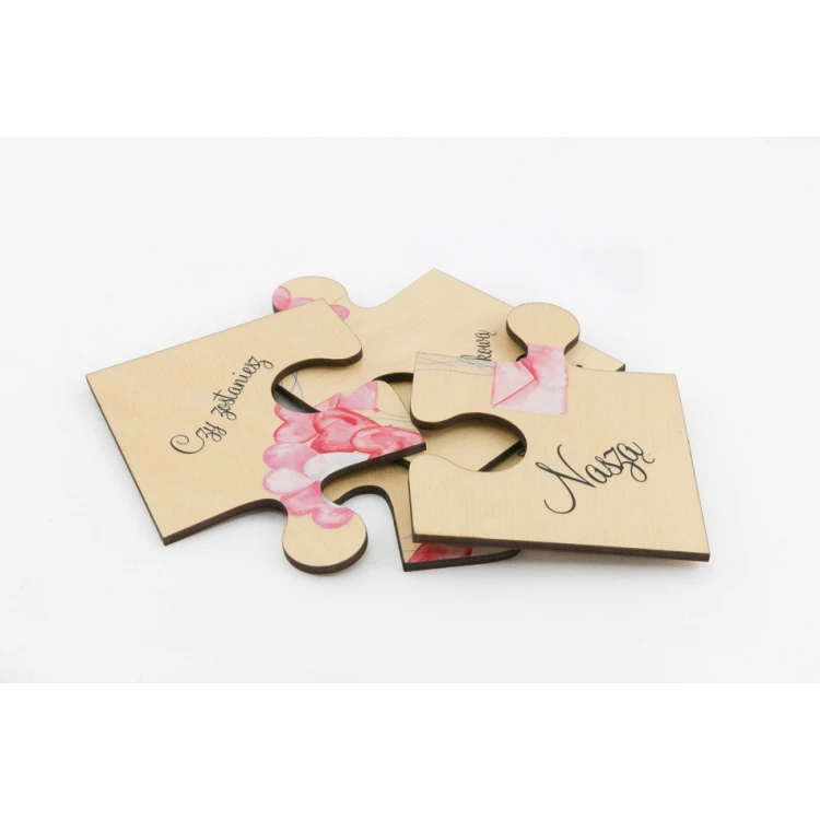 Puzzle - Wedding Invitations for Witnesses - UV Digital Print - ZAP011