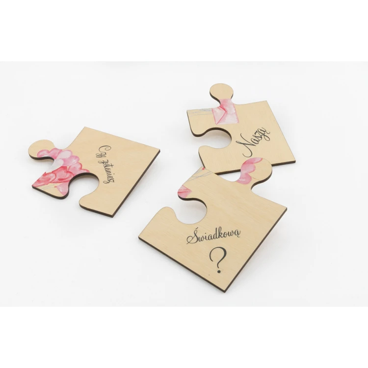 Puzzle - Wedding Invitations for Witnesses - UV Digital Print - ZAP011