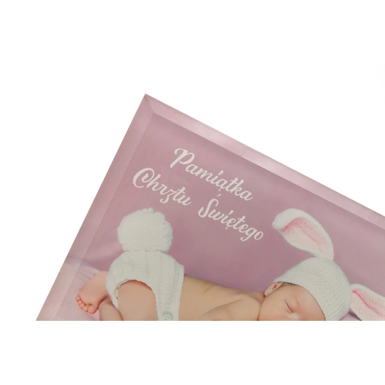 Glass Frame with 14x20cm Photo - HORIZONTAL - UV Digital Print - RSF002