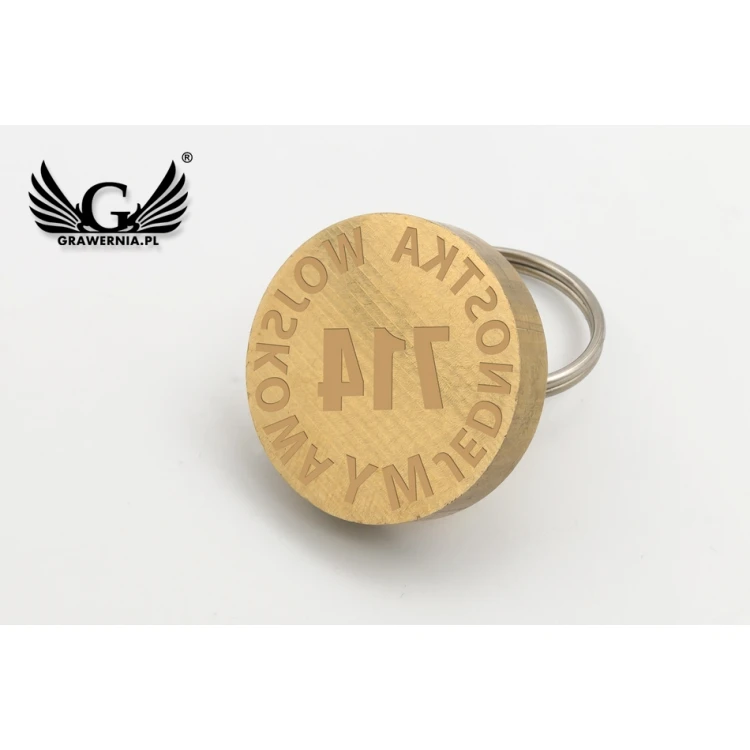 Engraved CNC Reference Disc - Standard - Diameter 25mm - RF016