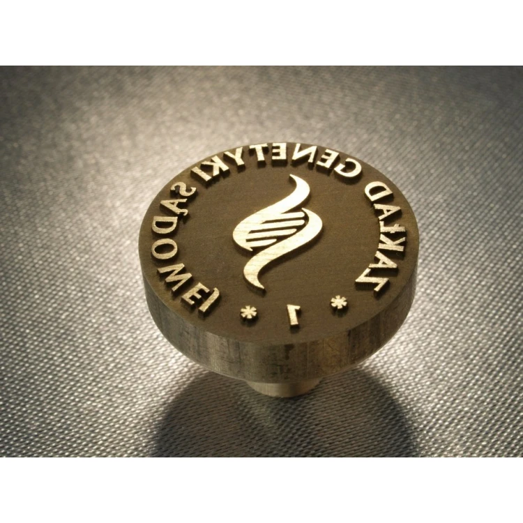 Brass Seal - LOGO STAMP - diameter 20mm