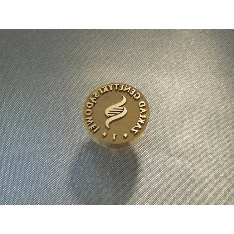 Brass Seal - LOGO STAMP - diameter 20mm