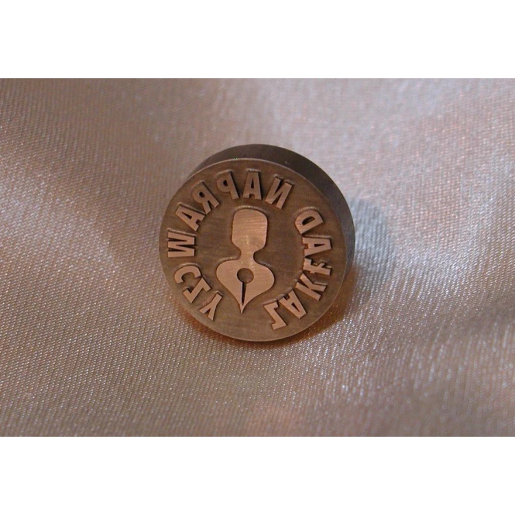 Brass Seal - LOGO STAMP - diameter 20mm