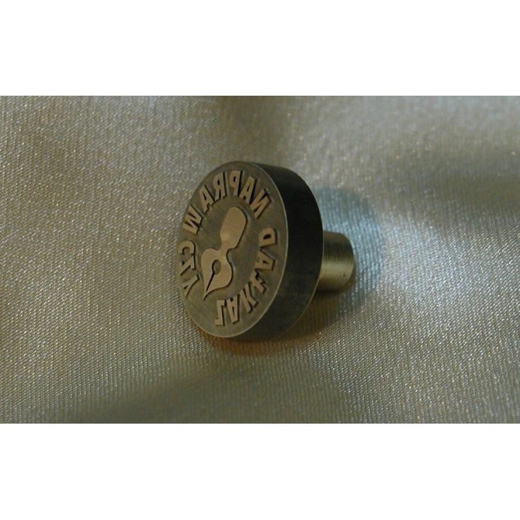 Brass Seal - LOGO STAMP - diameter 20mm