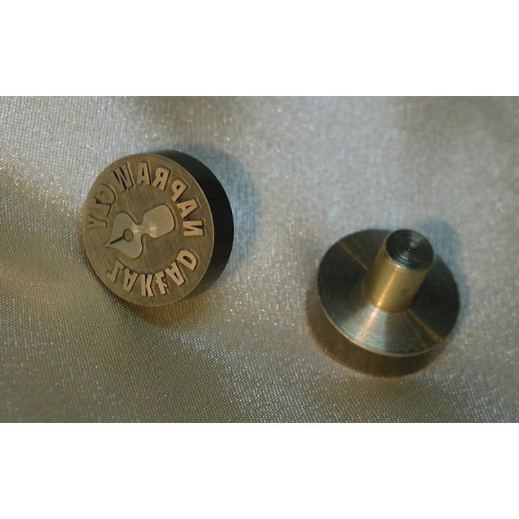 Brass Seal - LOGO STAMP - diameter 20mm