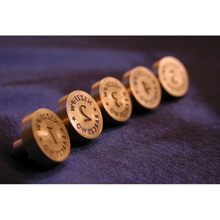 Brass Reference Disc - Laser - Diameter 20mm