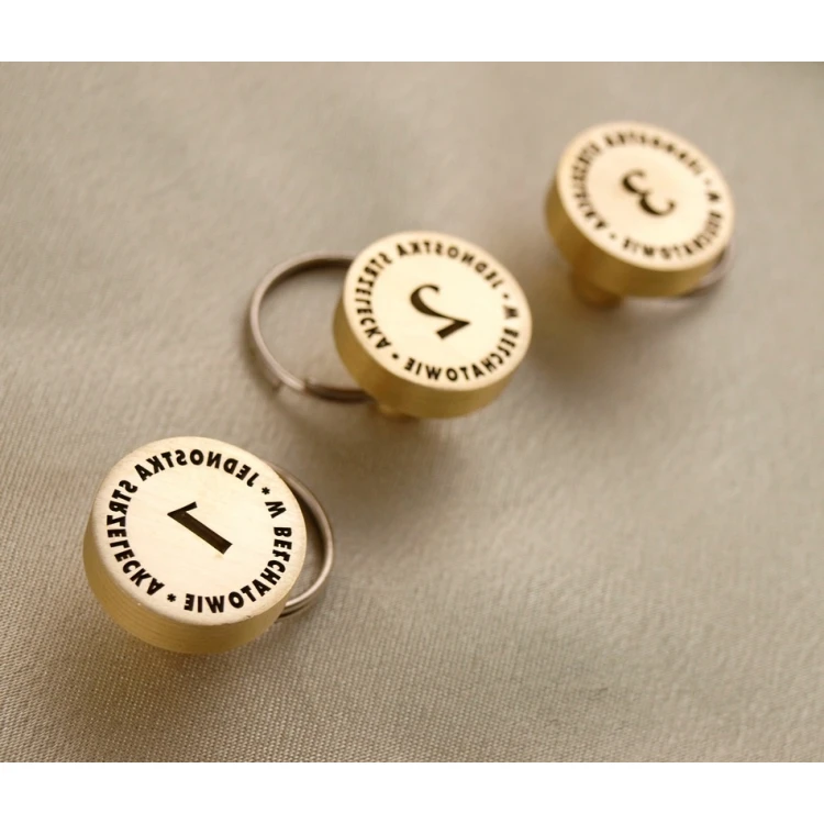 Brass Reference Disc - Laser - Diameter 20mm