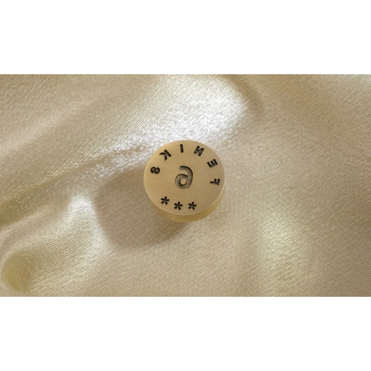 Brass Reference Disc - Laser - Diameter 20mm