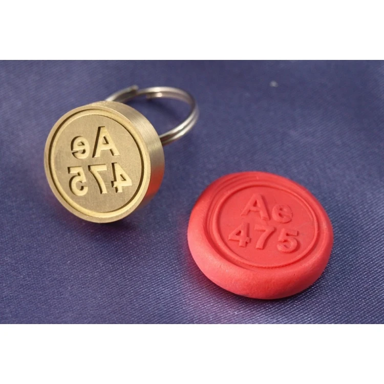 Brass Reference Disc - Laser - Diameter 20mm