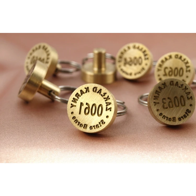 Brass Reference Disc - Laser - Diameter 20mm