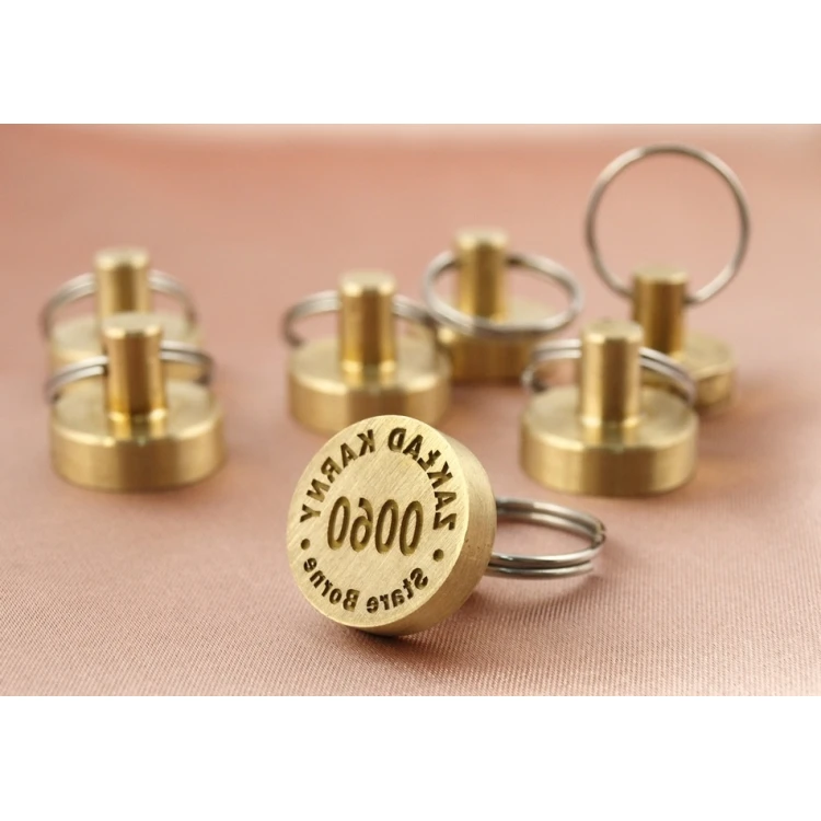 Brass Reference Disc - Laser - Diameter 20mm