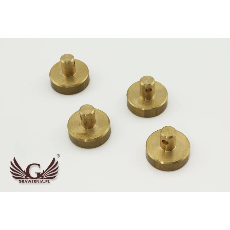 Brass Reference Disc - Laser - Diameter 20mm