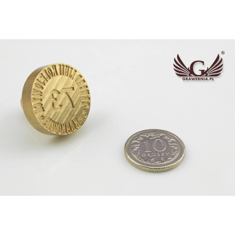Engraved CNC Reference Disc - Standard - Diameter 20mm