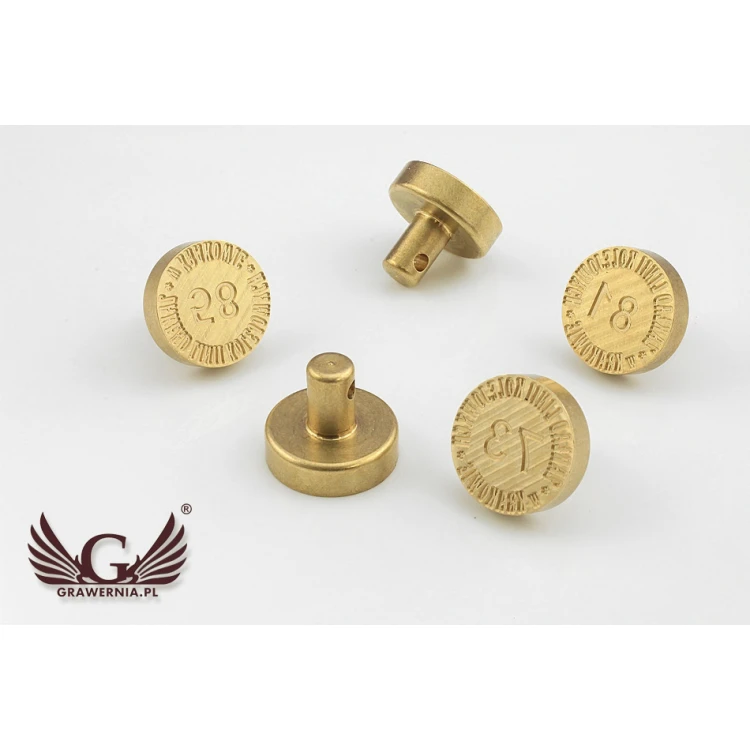Engraved CNC Reference Disc - Standard - Diameter 20mm