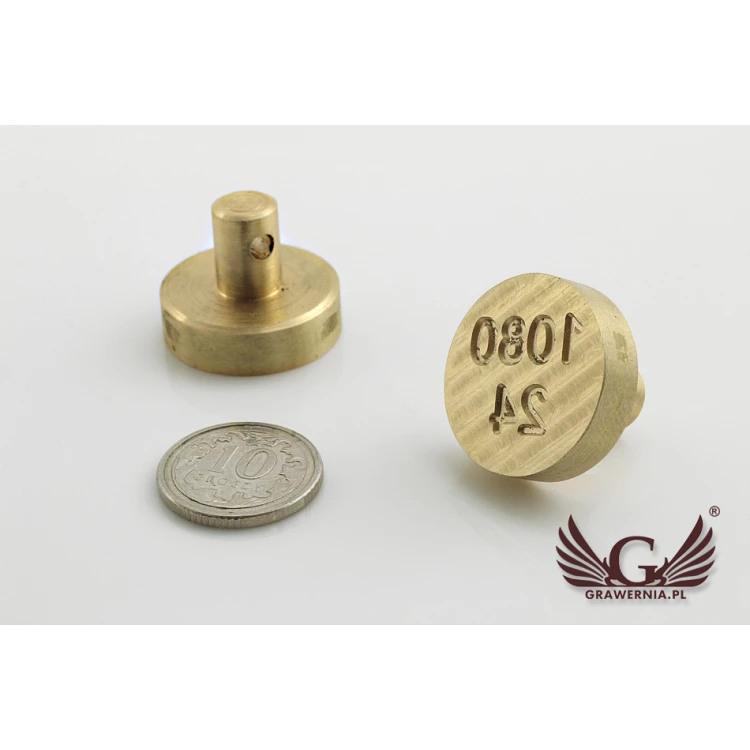 Engraved CNC Reference Disc - Standard - Diameter 20mm
