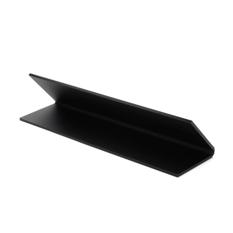 Reservation - stand for tables - dim. 200x50mm - matte black silver letters - REZ018