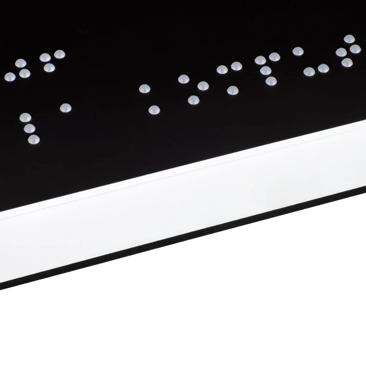 Computer room - NFC plaque for door or wall with Braille - size 200x84mm - TAB593