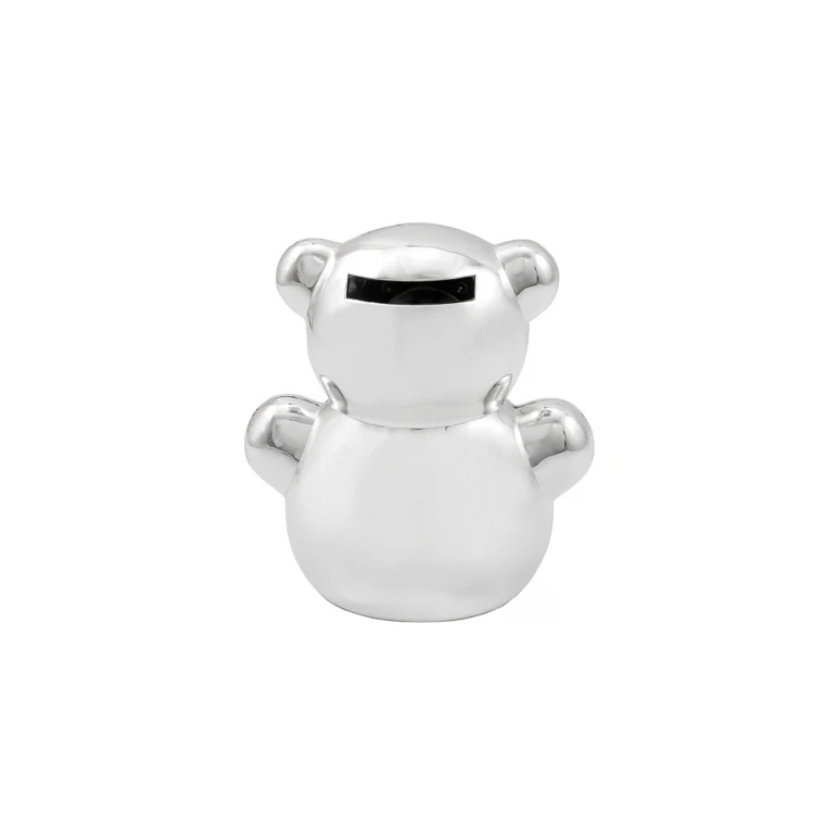Bear Money Box with any dedication - Holy Baptism Keepsake - SKR002