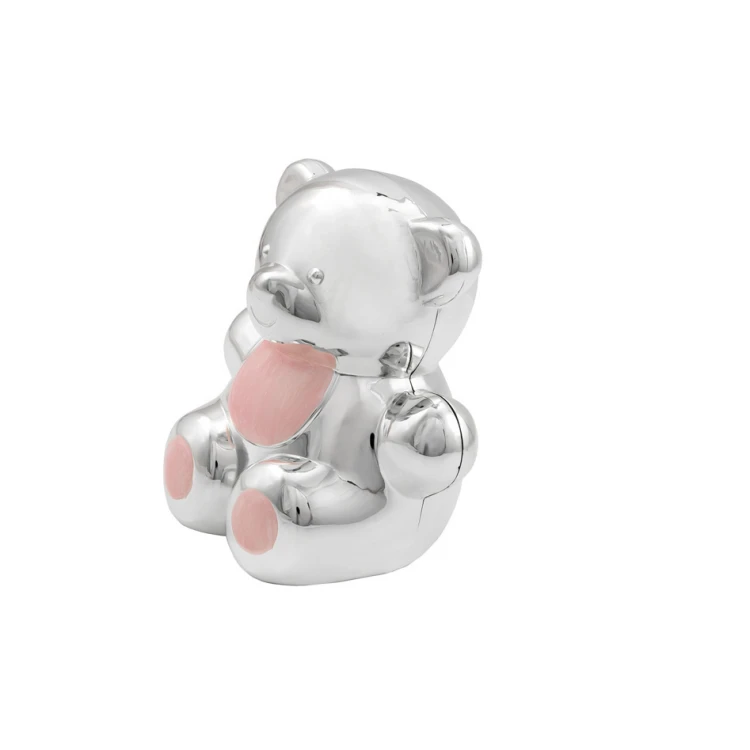 Bear Money Box with any dedication - Holy Baptism Keepsake - SKR002