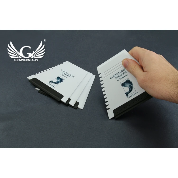 Scraper for windows with colorful UV print - SDS001