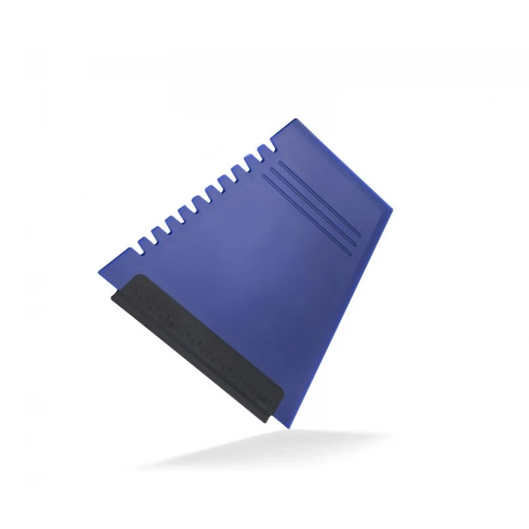 Scraper for windows with colorful UV print - dark blue - SDS002