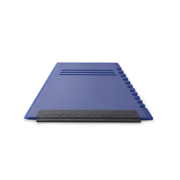 Scraper for windows with colorful UV print - dark blue - SDS002